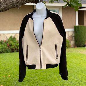 Mango bomber jacket.